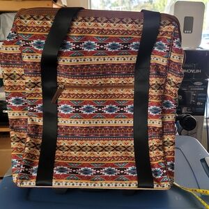 New large Rolling / Overnight Aztec Bag measurements in last 3 photos